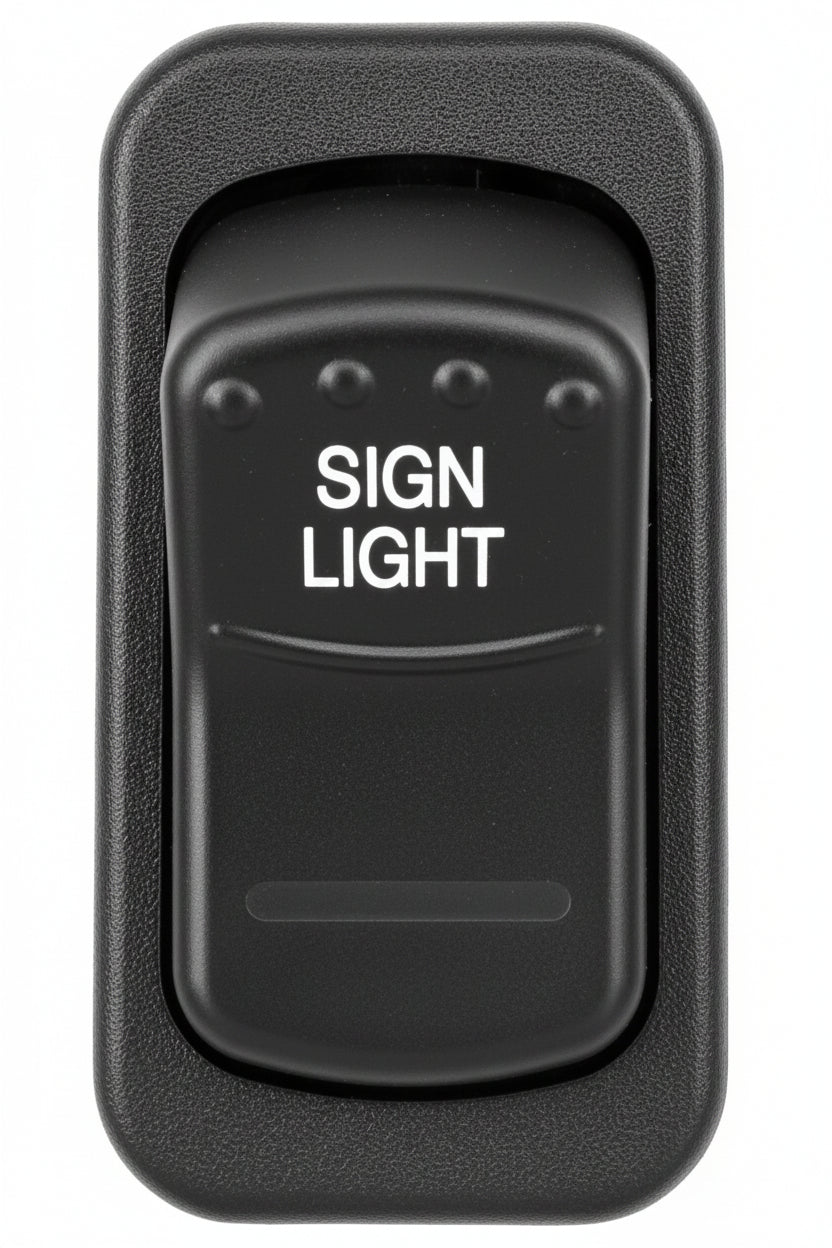 210500-10 Collins SWITCH ROCKER "SIGN LIGHT'