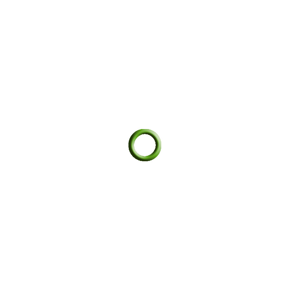 20 Pk Green HNBR O-ring - #8 (1/2") Dual MT0344