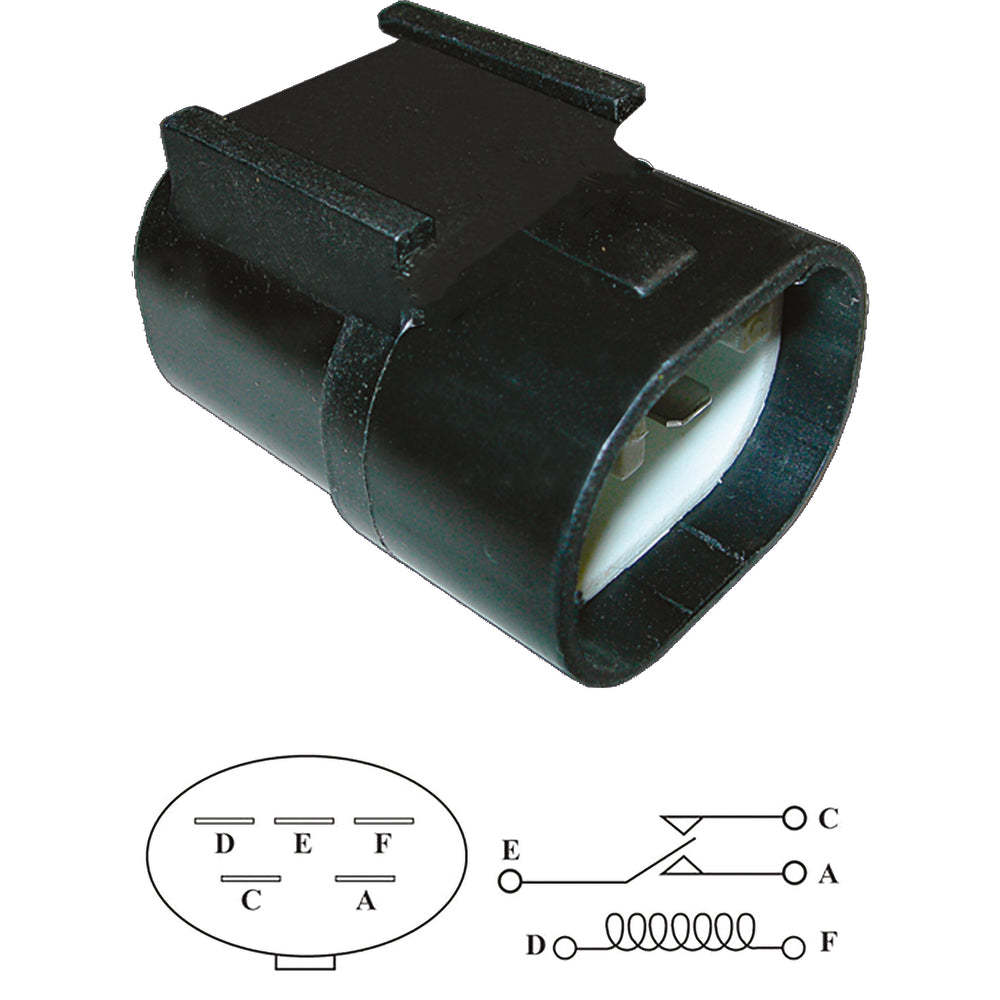 A/C Control, Radiator Fan Relay MT0528