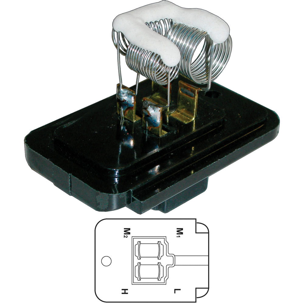 Blower Resistor MT0633