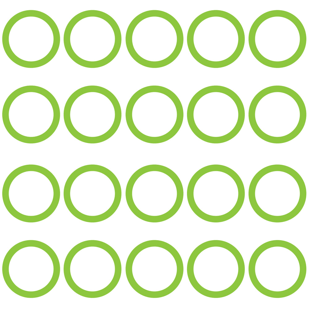 10 Pk, O-ring, Green HNBR MT0930-10