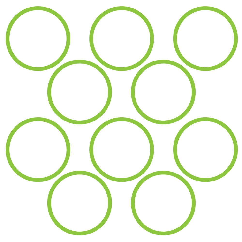 10 Per Green HNBR O-ring,gm Opel/vaxuall: 9317061 MT0994-10