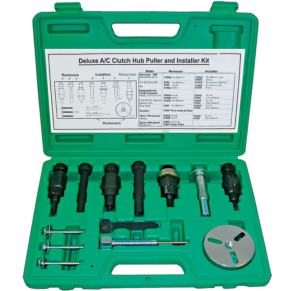Compressor Clutch Tool Set - Gm/ford/chry/denso/sa MT1120