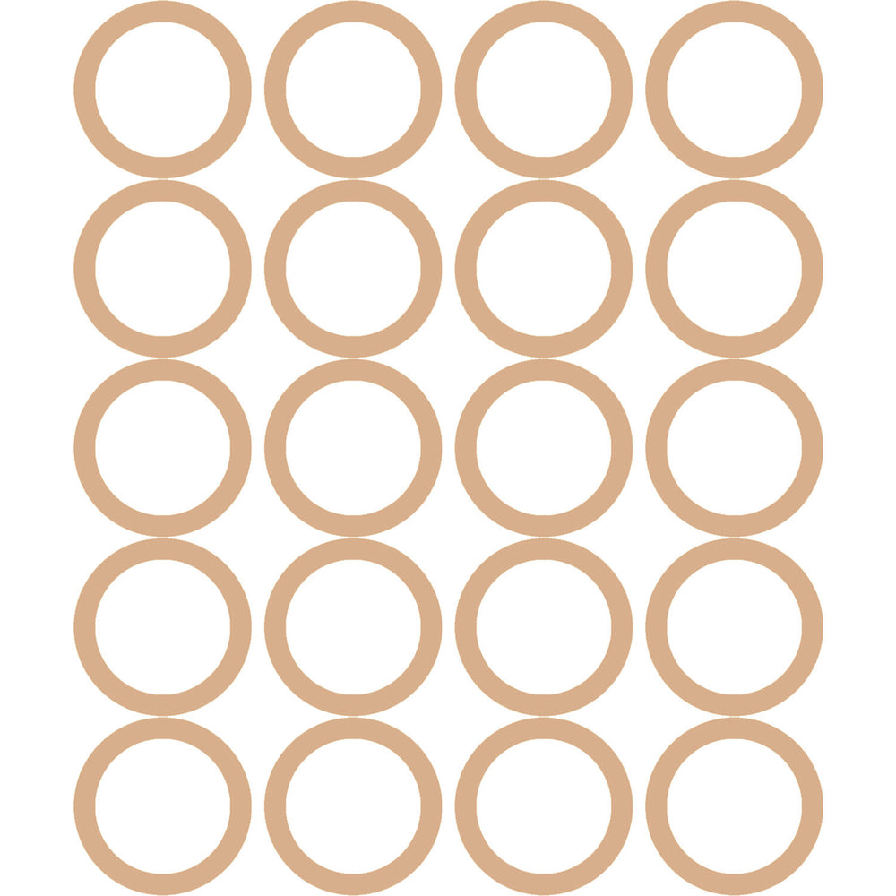 20 Pk Orange HNBR O-ring - Navistar: 3543728-C1 MT1321