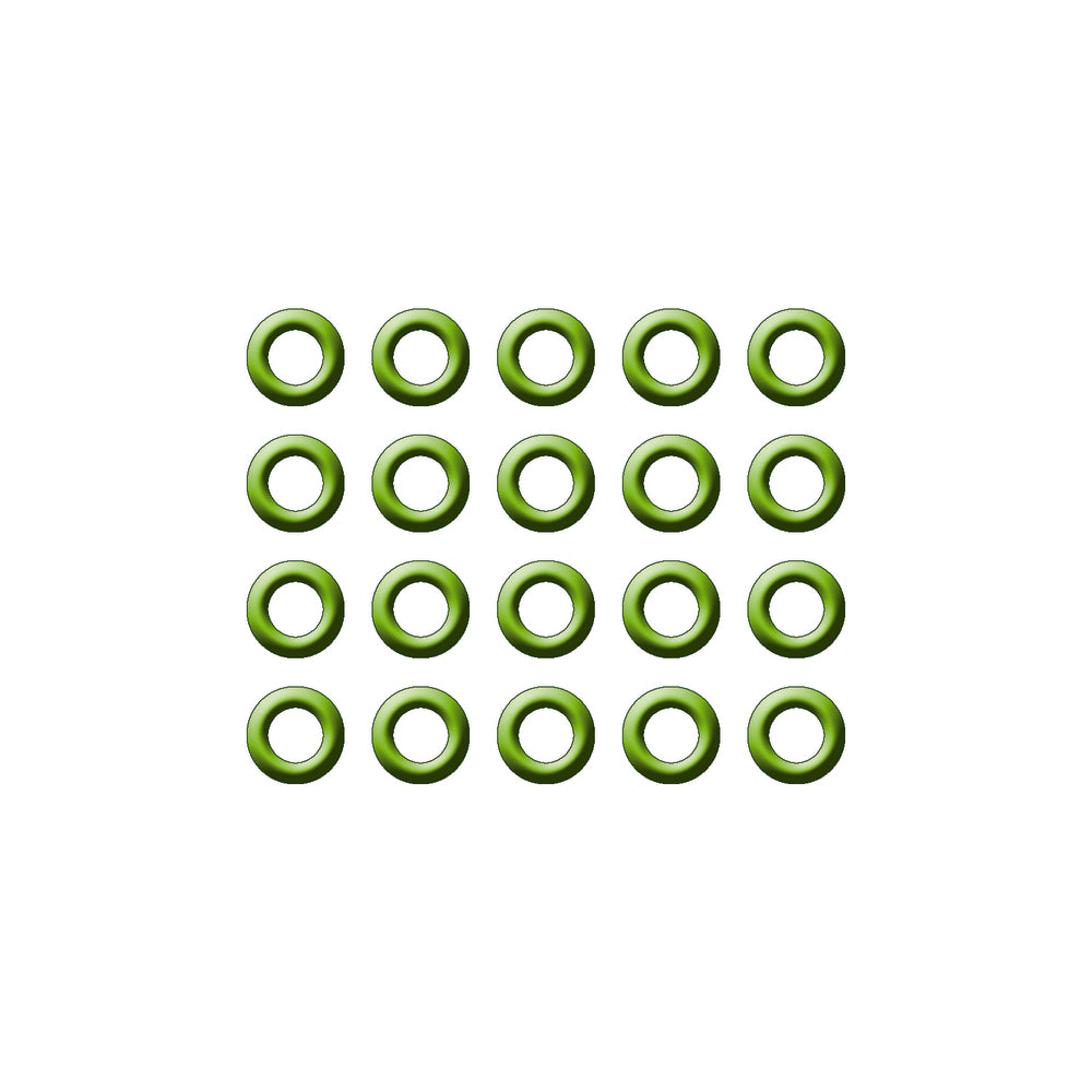 20 Pk Green HNBR O-ring MT1368