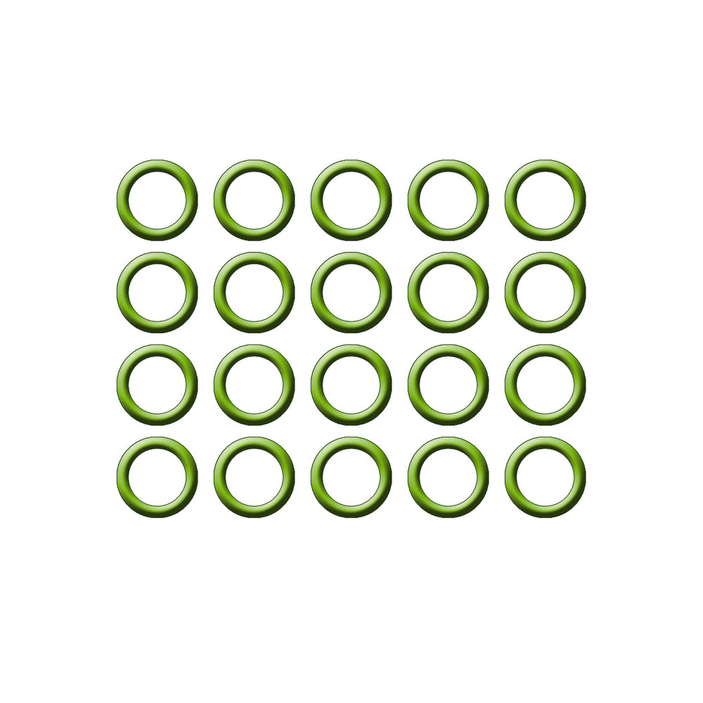 20 Pk Green HNBR O-ring MT1473