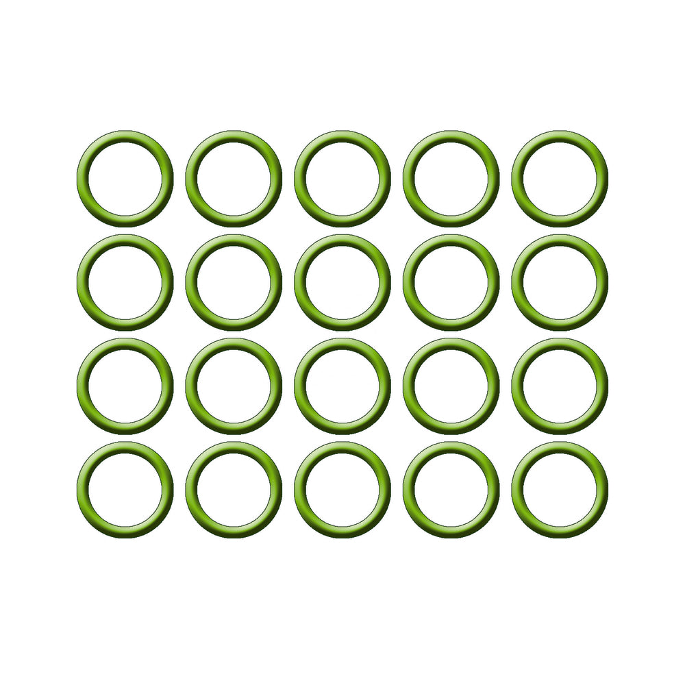 20 Pk Green HNBR O-ring MT1474