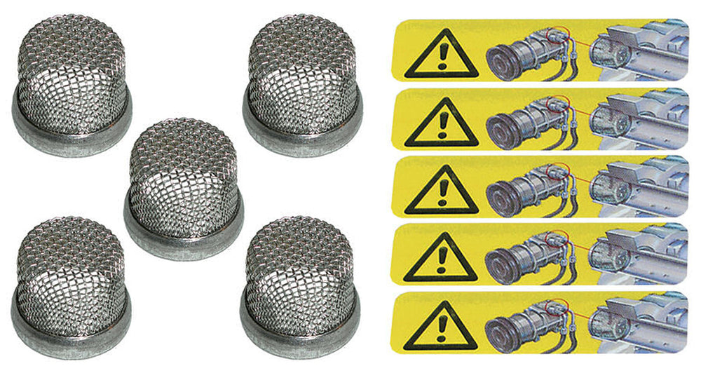 5 PK COMPRESSOR GUARD SCREEN SIZE - 11.96mm MT1554