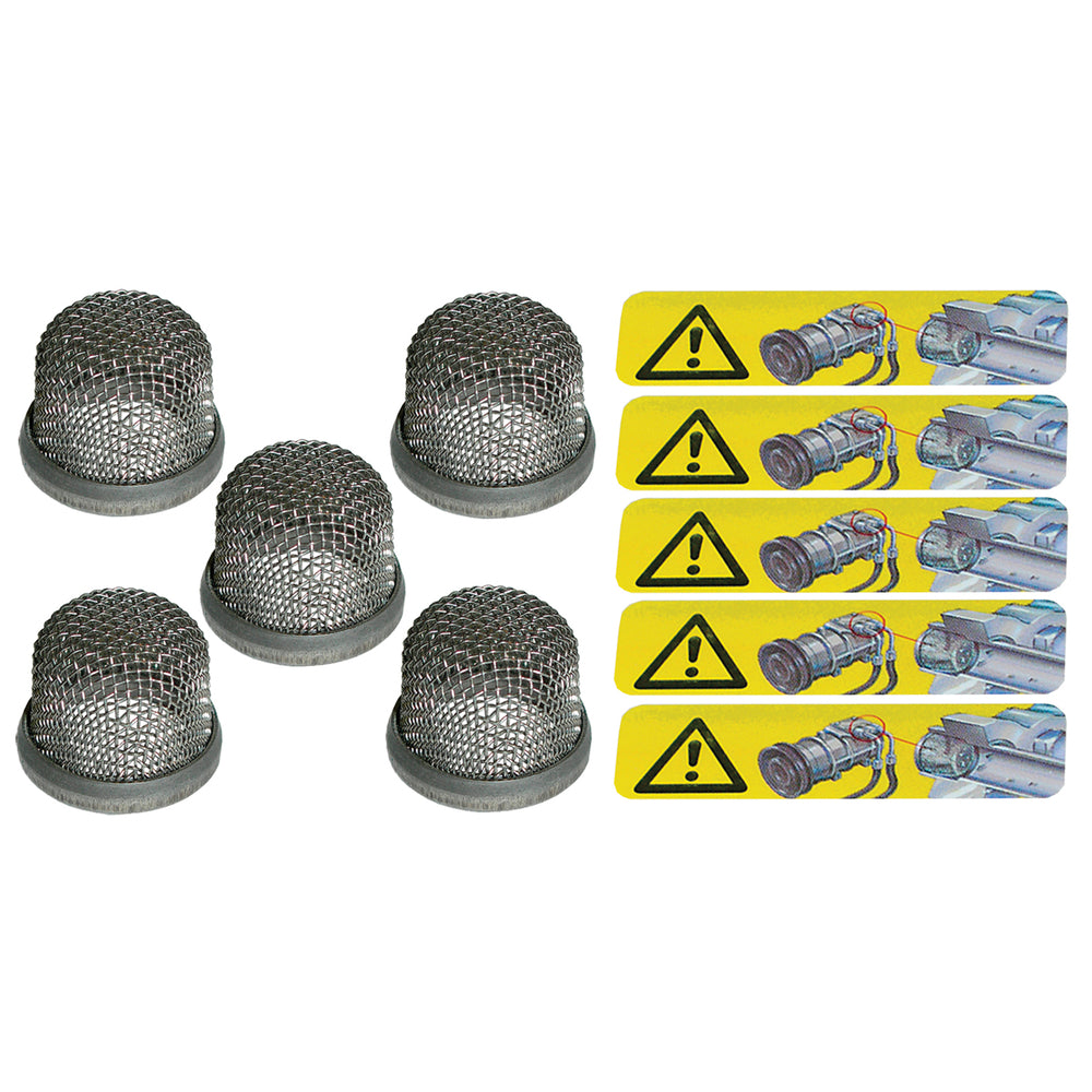 5 PK COMPRESSOR GUARD SCREEN SIZE - 12.70mm MT1557