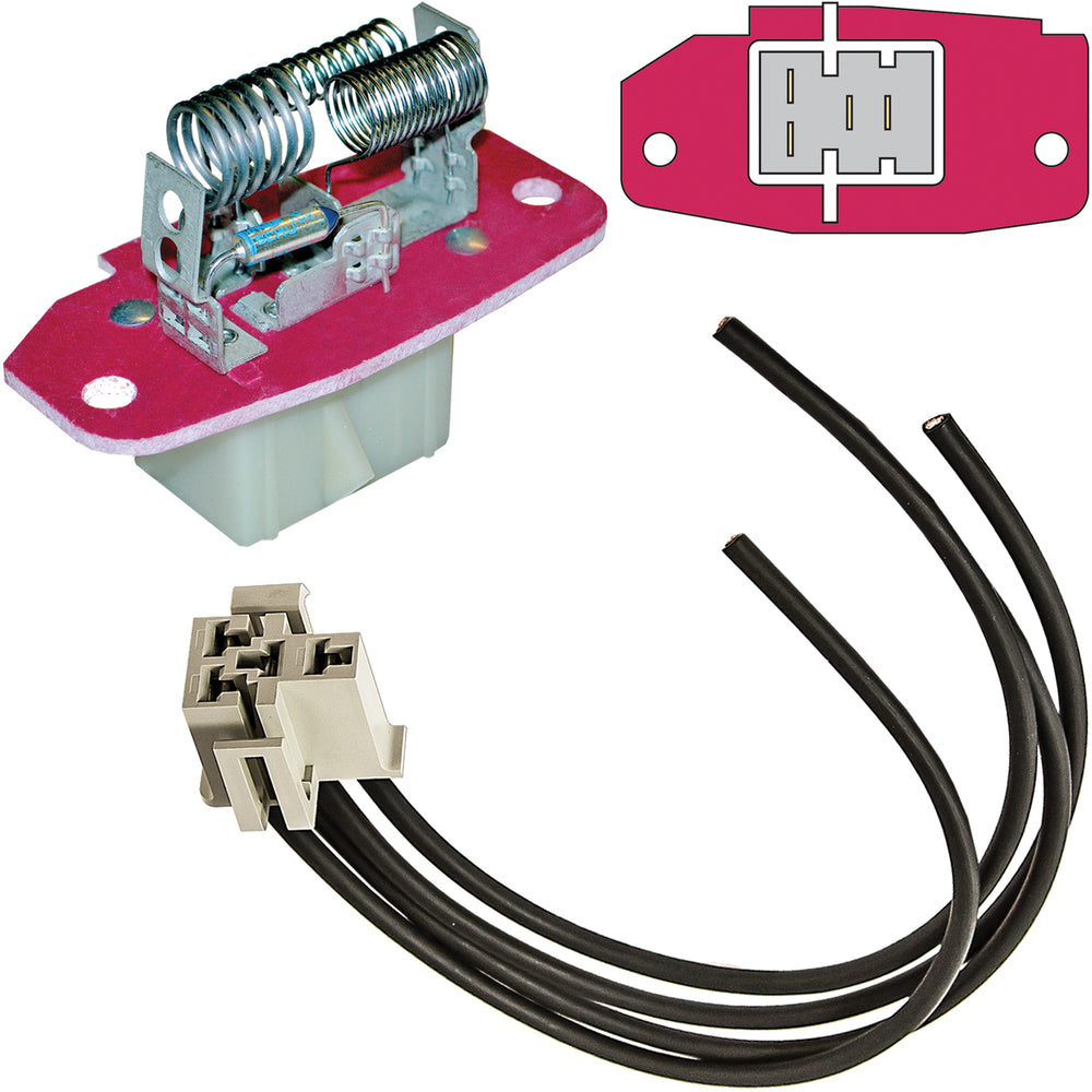 Blower Resistor with Pigtail MT1811-K
