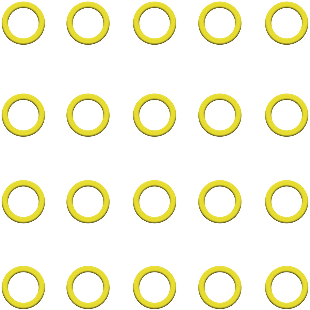 20 Per,yellow HNBR O Rings MT3805