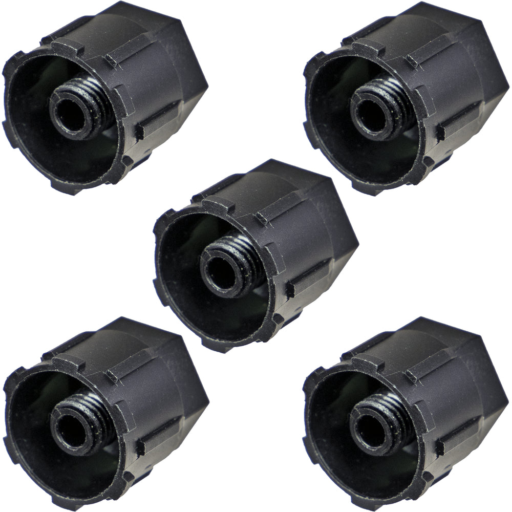 5 Pk, Cap Low Side M8 X 1 Long Post MT6071-5
