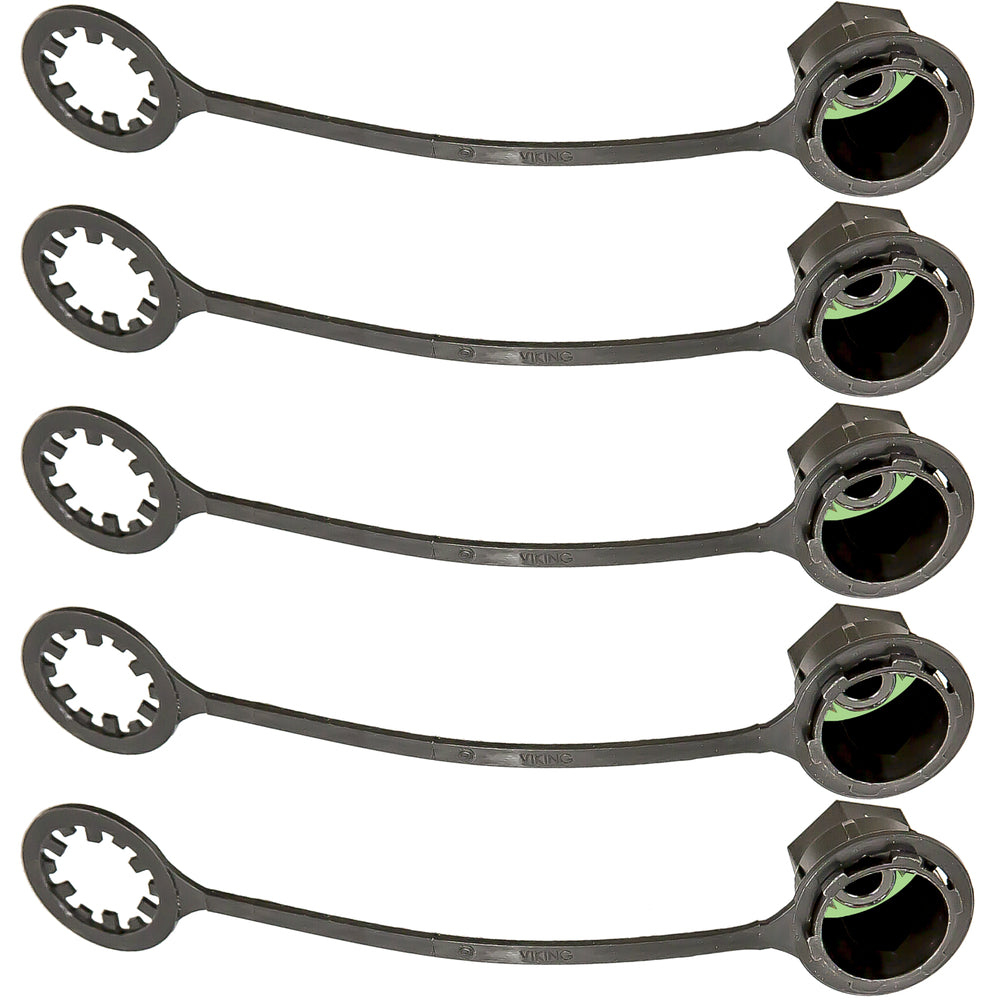 5 Pk, Cap Hi-side M10 X 1.25 Short Post MT6078-5