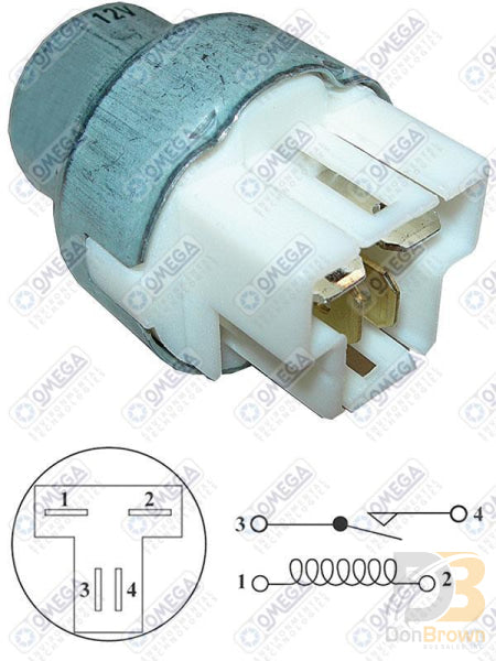 A/c Control Radiator Fan Relay Mt0220 Air Conditioning