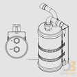 Accumulator Suction Line 4Od 65-62004-00 Air Conditioning