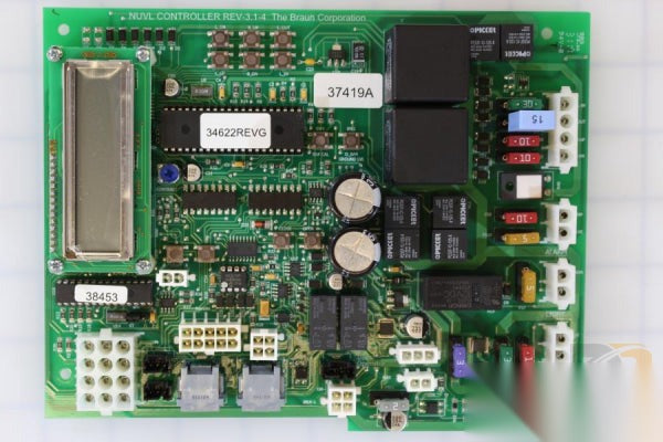 ASSEMBLY CIRCUIT BOARD AND CHIP 855R NO BELT 37419A