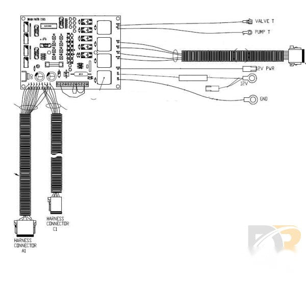 ASSEMBLY ELECTRICAL BOARD 12VOLT 73900RLFCE-12V