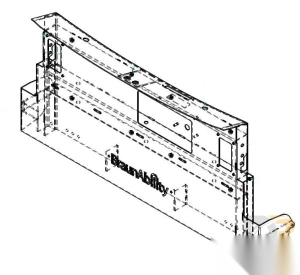 ASSEMBLY LATCHING RAMP MOUNT VPM15220