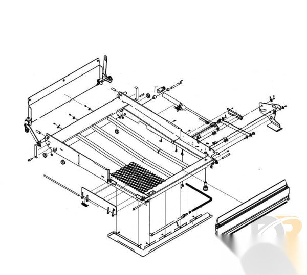 ASSEMBLY PLATFORM / NL955SE-31"W X 43"L KIT SHIPOUT 955-73143FNAKS