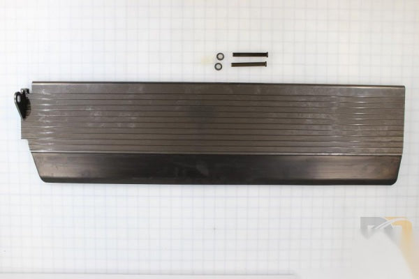 ASSEMBLY ROLL STOP WITH RUBBER END 34 INCH ALUMINUM BRAUN METALLIC KIT SHIPOUT 915R4312A-34BMKS