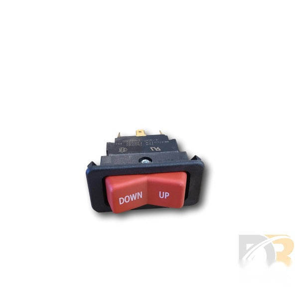 Switch SPDT Rkr .19 Spd Down / up Red 16942