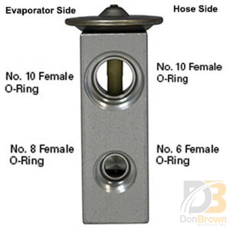 Block Type Expansion Valve 1812016 1001465094 Air Conditioning