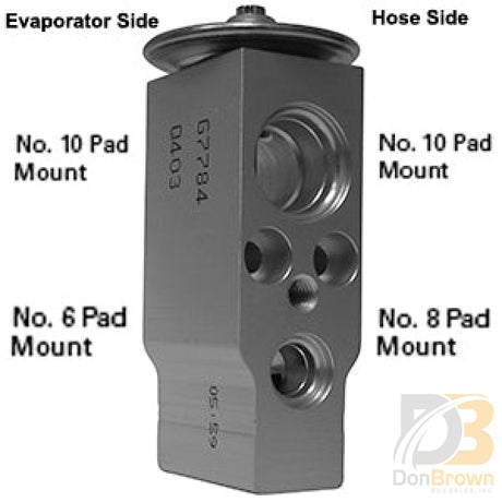 Block Type Expansion Valve 1813014 1000477644 Air Conditioning