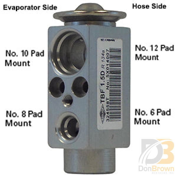 Block Type Expansion Valve 1817005 1000207213 Air Conditioning