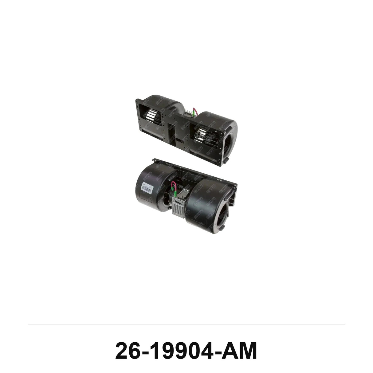 Blower Assembly 12V W/3speed Resistor 26-19904-AM