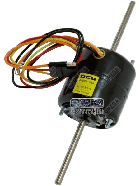 Blower Motor 24V Double Shaft 3 Speed 5/16In 26-14501-D Air Conditioning