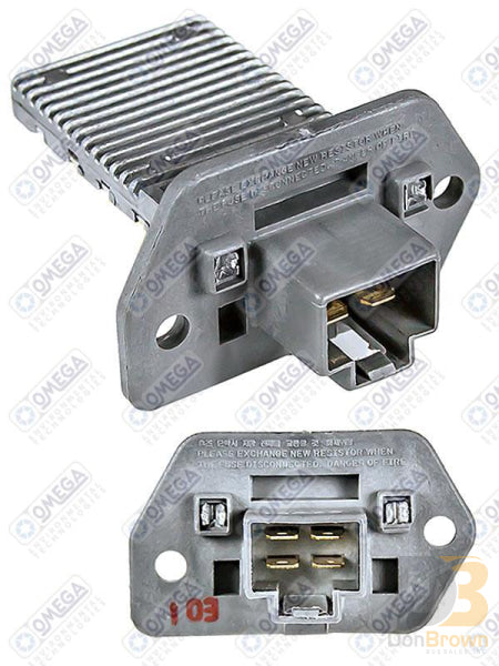 Blower Resistor Module Mt18041 Air Conditioning