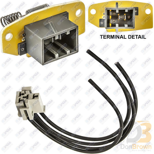 Blower Resistor Module With Pigtail Mt1881-K Air Conditioning