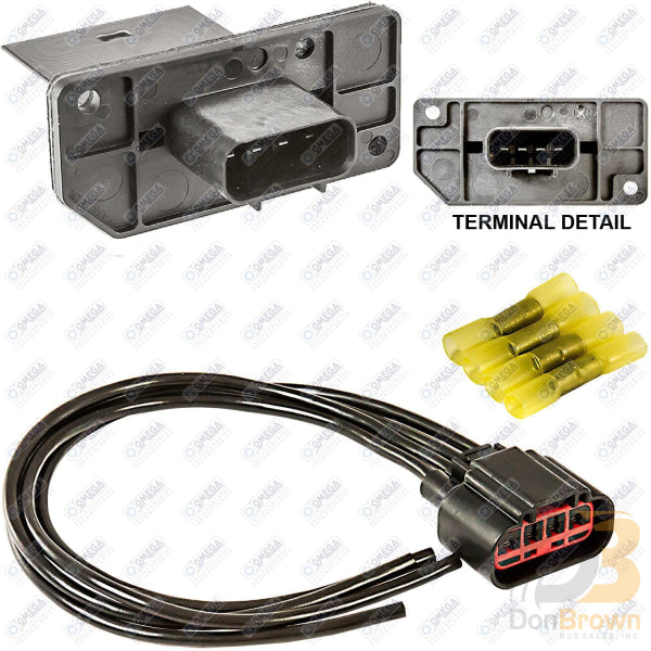 Blower Resistor Module With Pigtail Mt1885-K Air Conditioning