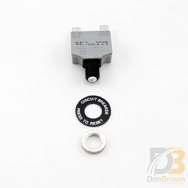 Circuit Breaker 30Amp White Ri26510 Wheelchair Parts