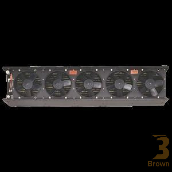 Condenser C5 (5) 11 Fans 24Vdc School Bus Yellow Screen 301526-02 Air Conditioning