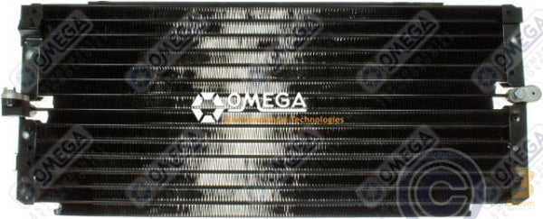 Condenser Corolla 88-92 / Prizm 88-91 Serp 24-30197 Air Conditioning