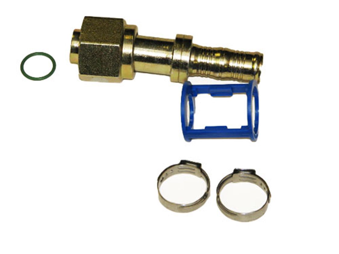 Fitting, Clip-Lok, Str, 3/4 FO x #12 Hose, Burgaflex 313519