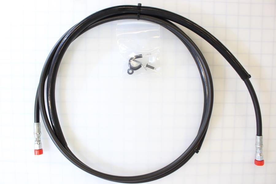 ASSEMBLY HOSE 108" 3/16 DIA W / TWO GUARD KIT SHIPOUT 915-2601-108KS