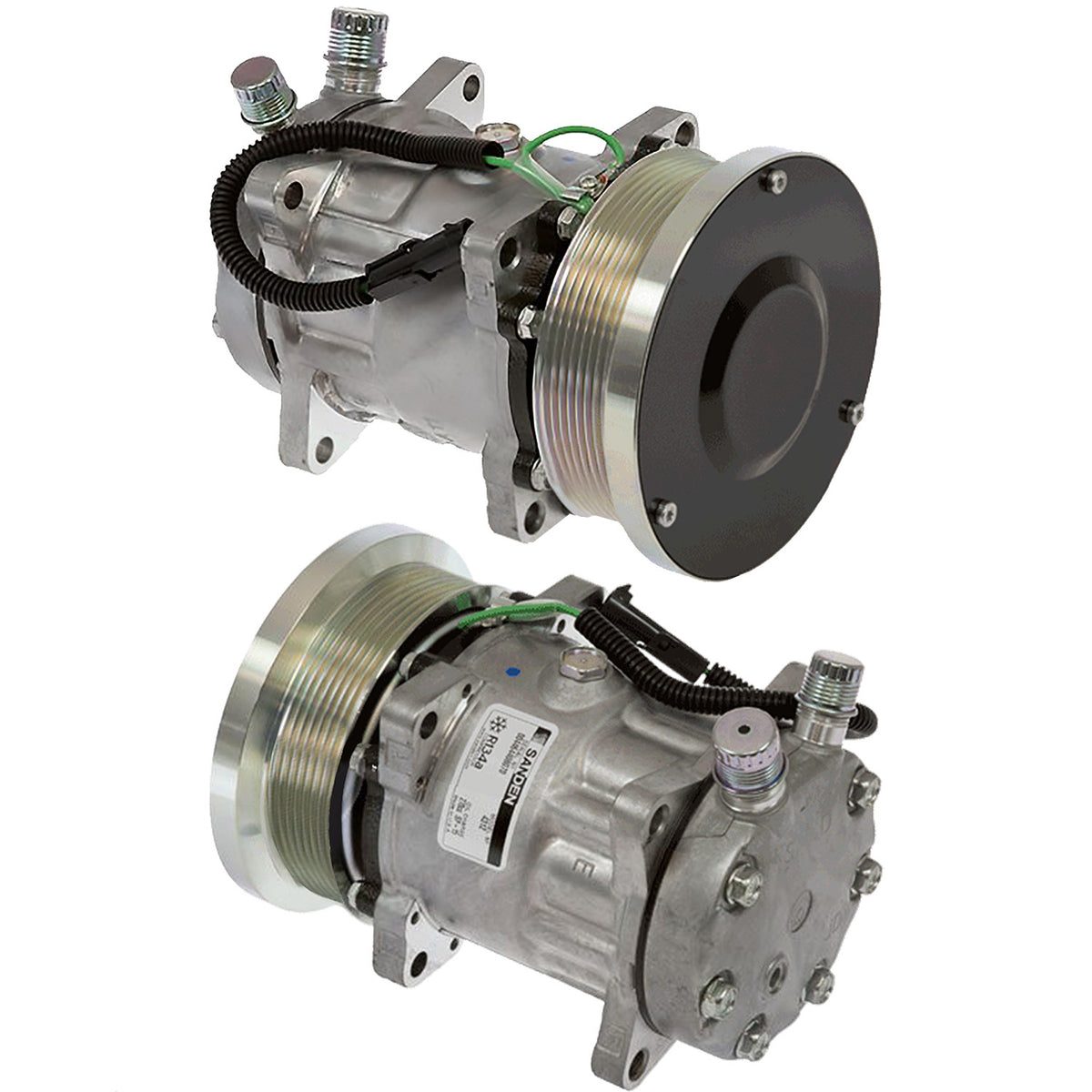 COMPRESSOR SD7H15 8PV 24V 133mm VOR JD HEAD 20-04312