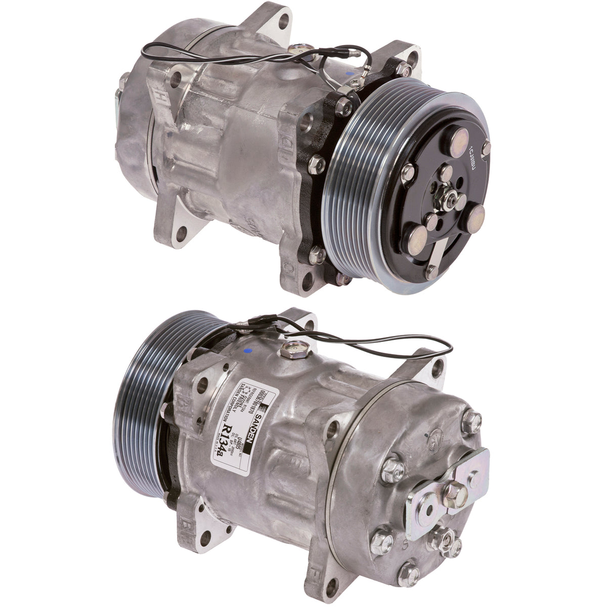 COMPRESSOR ENHANCED SD7H15 4805 12V 119mm PV8 EAR MOUNT 20-14805