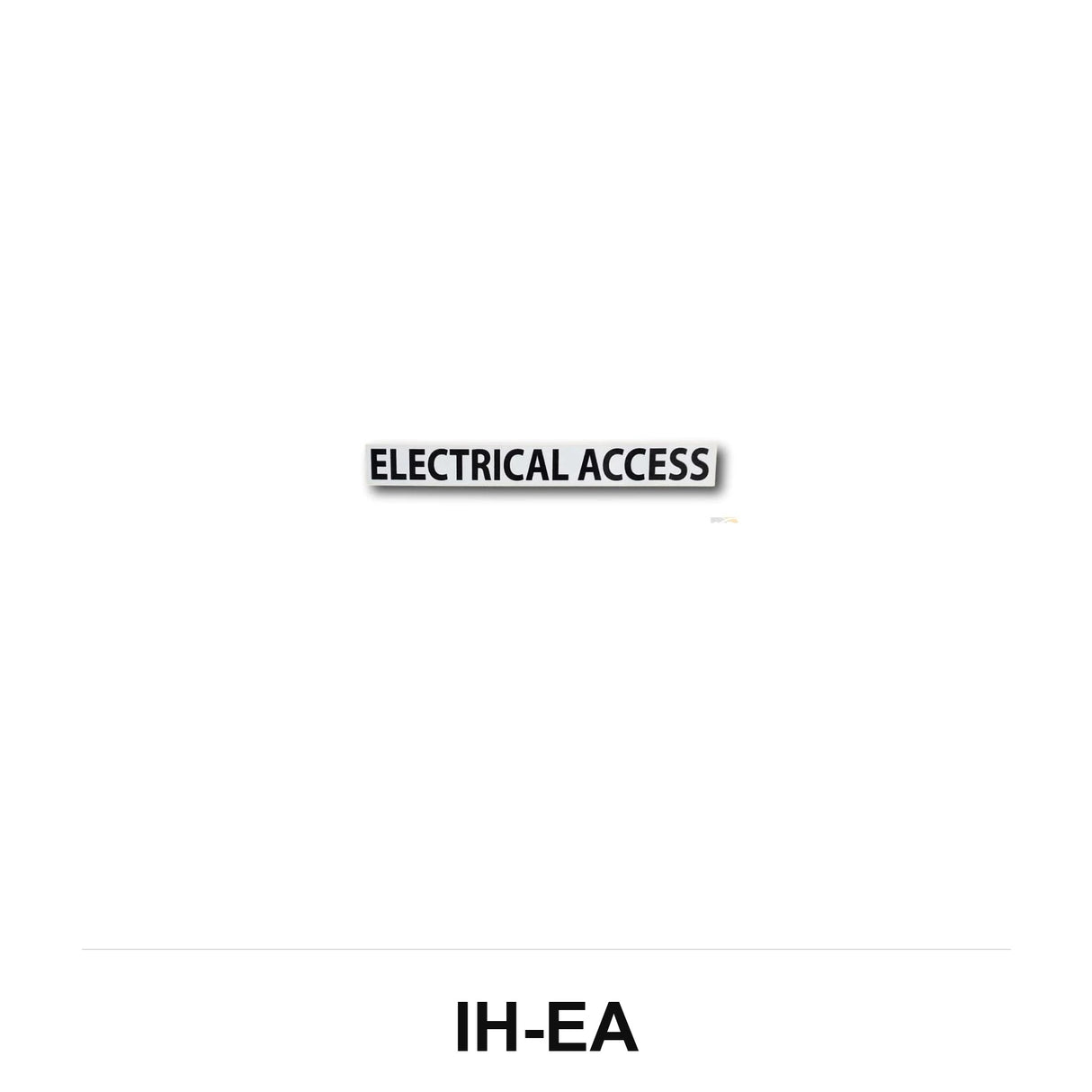 Electrical Access Decal IH-EA