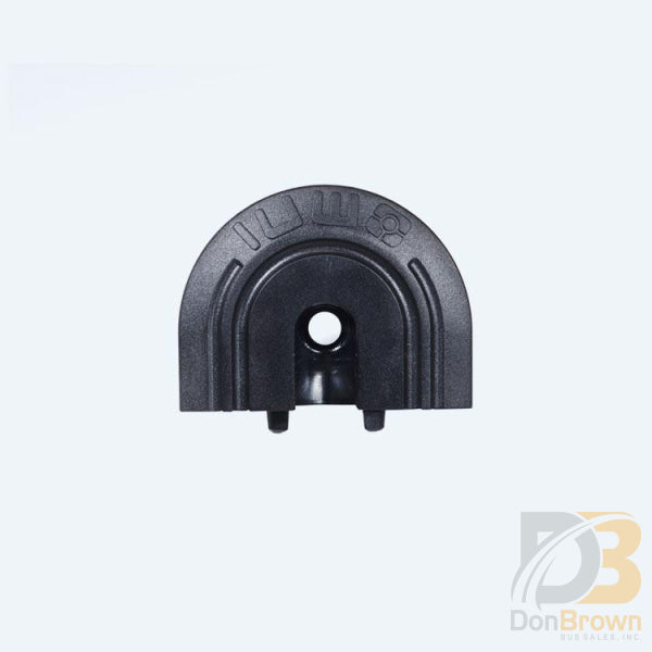 End Cap For Flange Series Omni L Track - Black Qc06058 Wheelchair Tiedowns