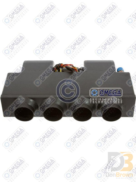 Evaporator 16In H/c W/4 Flex Outlet Strait Oet 4000 27-40001-Hc Air Conditioning