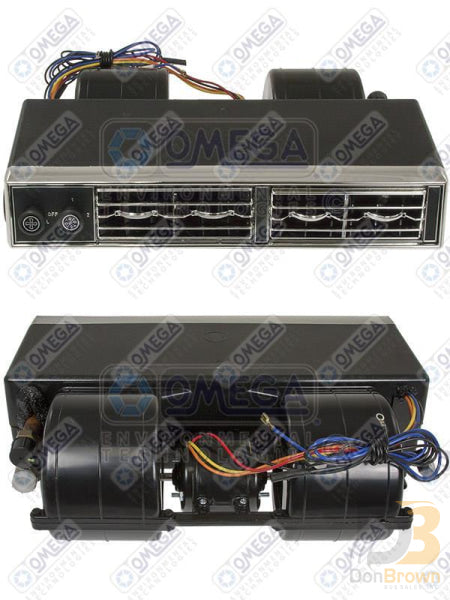 Evaporator 17In 2 Louver Metalized Bezel Oet1033 27-40032 Air Conditioning