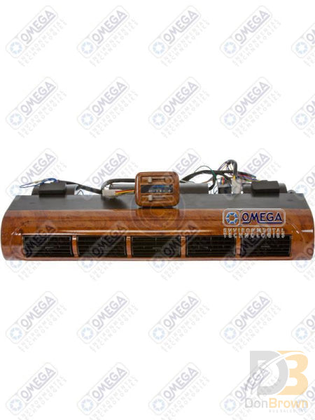 Evaporator Minibus 5 Louvers 22 Pass Coil Walnut Finish 27-41502 Air Conditioning