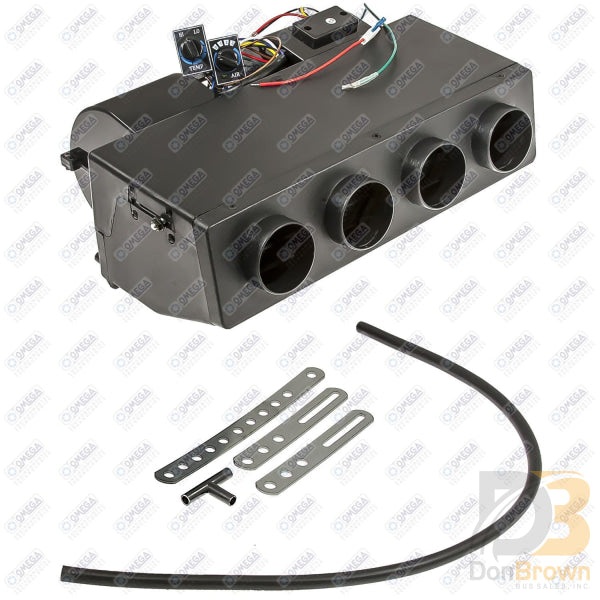 Evaporator With 4 Flex Hose Outlets 3 Spd 12V 27-50029-Am Air Conditioning