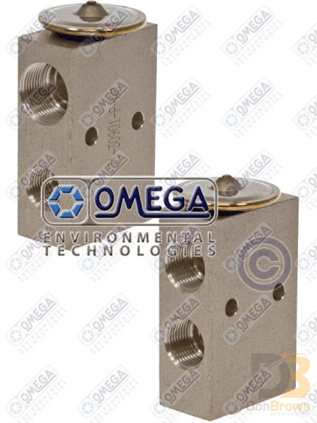 Expansion Valve Block 2T W/mtg Holes 31-30901-P-Am Air Conditioning