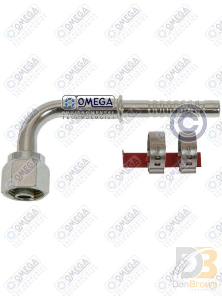 Ftg 90Deg #6 For X Air-O-Crimp W/clamp 35-An1321C Air Conditioning