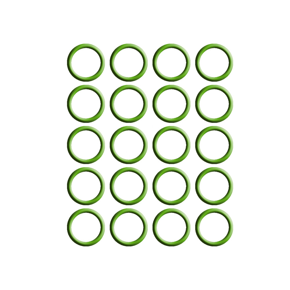 20 PK GREEN HNBR O-RING - #10 (5/8in) SPRINGLOCK MT0162