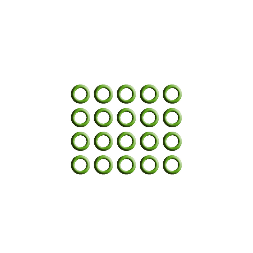 20 Pk Green HNBR O-ring - Gm Oil Tube & Filler MT0230